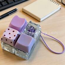 Crunchy Squishy 4 Key Mechanical Keyboard Tester Fidget Toy, Portable ...