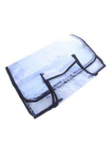 1Pc Detachable Universal Transparent Luggage Cover,Travel Luggage Dust Cover Protection Cover&Wheeled Luggage Cover Holiday Travel Accessories - Clear - View 14
