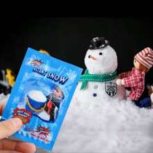 DIY Artificial Snow Powder Christmas Fake Snow Window Display Scene Decoration Simulation Snowflake Snow Powder Sodium Polyacrylate Artificial Snow - Multicolor - View 3