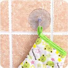 1pc/5pcs/20pcs Transparent Suction Cup Hooks, No-Drill Bathroom Kitchen Hooks, Strong Adhesion, Minimalist Style, Multi-Purpose Hooks For Bathroom And Kitchen - White - View 5