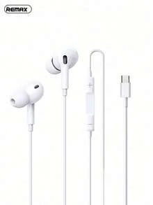 REMAX Wired In-Ear Headphones Ergonomic Design Comfortable Fit Clear Calls Lightweight And Comfortable Enjoy Lossless Sound Quality Compatible With Apple And Huawei - View 10