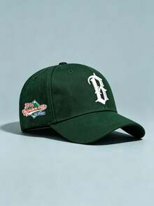 1 buah Topi Baseball Bertepi Melengkung, Dengan Bordir Huruf, Cetakan Samping, Desain yang Dapat Diatur, Untuk Pria dan Wanita, Untuk Aktivitas Sehari-hari, Aktivitas Luar Ruangan, dan Perjalanan. - Beraneka warna - View 3
