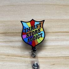 Retractable D Card Holder Reel With Cute Cartoon Design, Nurse Hospital Badge Holder Office Lanyard 1pc - X957 - View 2