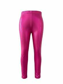 1pc Girls' Metallic Shiny Tight Dance Leggings, Thin Tights - Multicolor - View 21