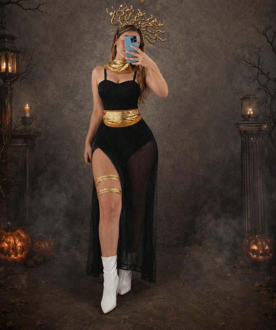 Cosplay Clothing - Black - View 1