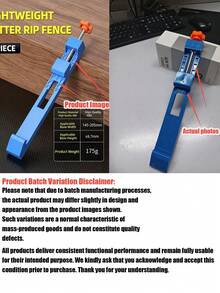 1/2pcs Red Aluminum Cutting Machine Ruler, Adjustable Aluminum Cutting Machine Base Rail With Snap-Fit Adjustment, Compatible With Most Cutting Machines. Suitable For Woodworkers Cutting Boards, Decorators Cutting Stone, And Metal Machine Cutting - A - View 10