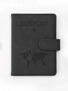 Travel Passport Holder Portable Wallet Card Sleeve Unisex Multi-Function Travel Essential Vacation Hotel Cruise Back To School Accessory - Multicolor - View 13