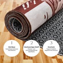 Chilai Home Washable Kitchen Rug, Non Slip Runner Rug, Modern Kitchen Carpet, Soft Runner Rug Kithcen, Made In Türkiye, Kitchen Runner Rug - Beige - View 7