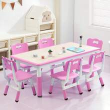 Kids Tables & Chairs - Rose Red - View 6