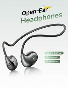 Acer OHR834 Open-Ear Wireless Earphones With Air Conduction Technology, Bluetooth 6.0 Chip, Built-In 60mAh Battery, Up To 12 Hours Battery Life. Compatible With IOS And Android Mobile Operating Systems. - View 1