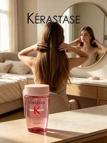 Kérastase Genesis Hydrating Strengthening Shampoo 80ml, Sampo Penguat Pengontrol Minyak, Cocok untuk Rambut Tipis, Berminyak, dan Rapuh, Ukuran Travel - Shampoo - View 7