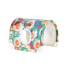 ITANDME Hamster Hideaway, Rabbit Hideaway, Bottomless Hamster Bed - Easy To Clean And Move - Thickened Frame Breathable Rabbit Bed - Small Animal Indoor Habitat Suitable For Rabbits, Hamsters, Ferrets, Hedgehogs - Multicolor - View 17