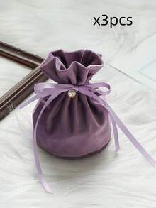 5 Candy Bags, Candy Bags, Gift Packaging Bags, Suitable For Small Accessories, Suitable For Weddings, Birthdays, Parties, Events, Candy Bags, Gift Bags, Etc - Multi-color - View 12