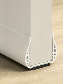 1 Adjustable Door Bottom Silent Sealing Strip With Wool Strap Design, Suitable For Bedroom Doors, Windproof, Dustproof, Soundproof, Suitable For Thicknesses Between 1.377 And 2.1 Inches, PVC Sealing Strip - A - View 4