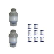 Household Washing Machine Pre-Filter, Universal Washing Machine Inlet Water Filter Device. Simple Tool-Free Quick Installation And Removal, Compact Body Without Occupying Extra Space, Easy Installation, Filtration Model - Multicolor - View 12