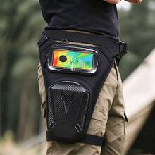 D&M Women Leg Bags - Black - View 3