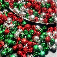 100 Pieces Per Pack Colorful Bell DIY Craft Accessory – Festive Decoration Bells, Multiple Colors Available, Perfect For Christmas Tree, Wreath, Gift Wrapping, Handmade Craft Projects, Metal Material Crisp & Clear Sound, Festive Atmosphere Setup - Multicolor - View 1