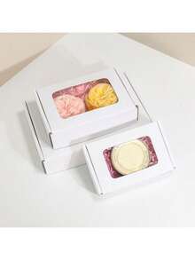 10pcs White Window Paper Box, Visible Window Express Packaging Box, Packing Material, Packaging Box, Gift Box, Corrugated Cardboard Box, Express Box, Packing Box, Airplane Box, Corrugated Paper Box, Postal Cardboard Box - Multicolor - View 8