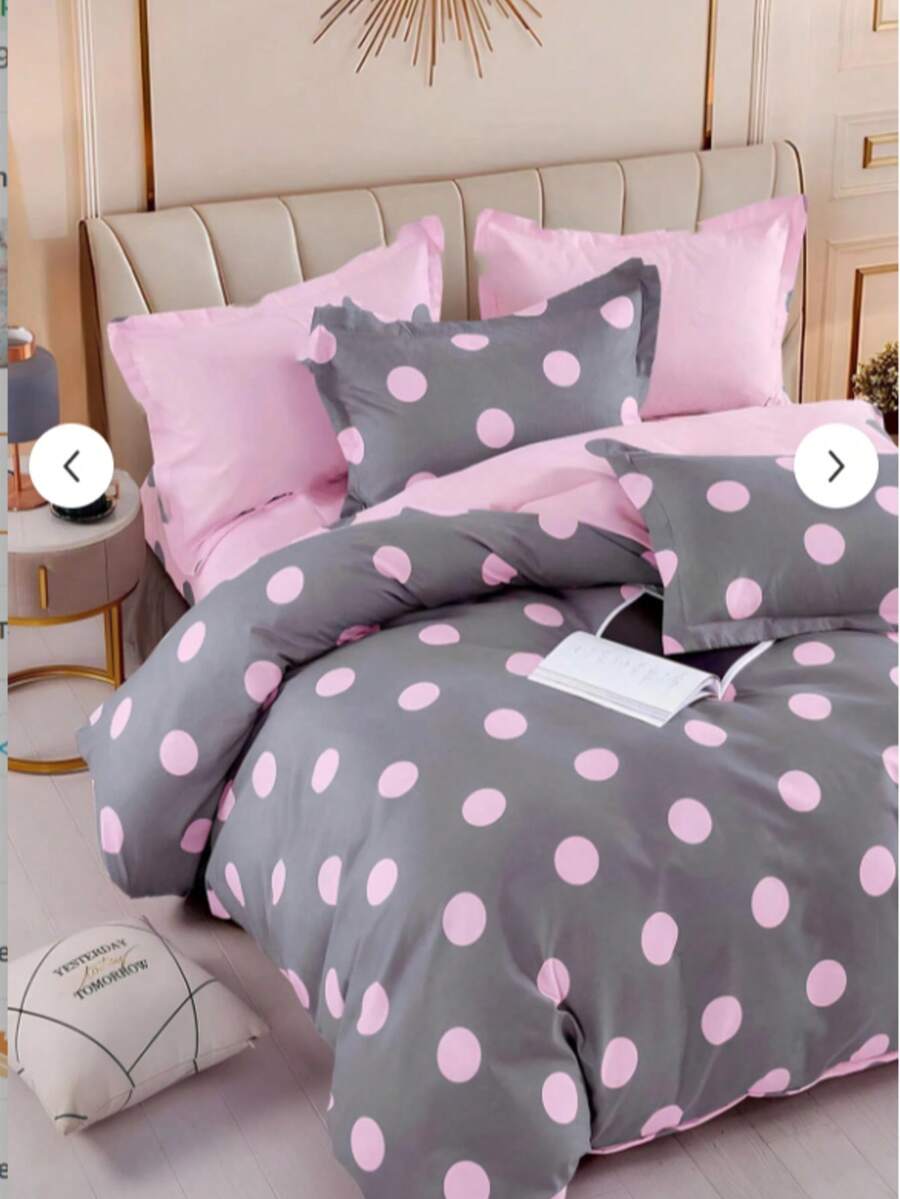 Cozy Duvet Cover Set - Bedroom - Purple - View 1