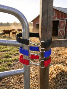 1PC Simple Horse Gate Latch, Ranch Door Hook, Single Loop Rotating Buckle, Easy To Install, For Securing Horse Pens, Cattle And Sheep Fences, Farm Harvest Festival Hardware, Suitable For Most Doors - Multiple Styles - View 1