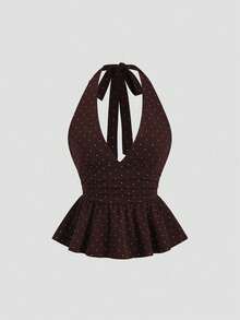 Women Down Coats - Coffee Brown - View 8