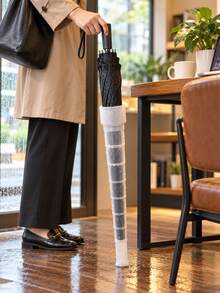 1PC Retractable Waterproof Umbrella Cover, Universal Drip-Proof Umbrella Sleeve, Quick Storage For Wet Long Handle & Foldable Umbrellas, Keep Car Interior Dry And Tidy, Road Trip Essentials - Multiple Styles - View 6