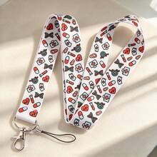 Cute Pattern Neck Lanyard, Hope Faith Love & Medical Element Print, Phone Lanyard ID Card Holder Strap For School Work Office, Lovely Nurse Gift - Multicolor - View 5
