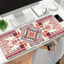 Geometric Pattern Rubber Gaming Mouse Pad For Desktop Computer/Laptop Office - View 11