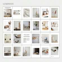 Ins Style Minimalist English Magazine Photography Prop, Office Living Room Bookshelf B&B Decor, Photo Shoot & Live Streaming Background - one-size - View 15