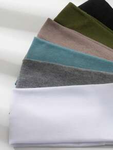 1pc Women's Multi-Color Fabric High-End Fashion Versatile Headband, Suitable For Daily Wear - Multicolor - View 2