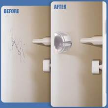 4pcs Transparent Anti-Collision Stickers, Self-Adhesive Door Bumpers - Door Stop - View 8