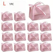 20/10/1pc Pearl Handle Decorative Paper Gift Box, Exquisite Pink Gift Packaging Box, Suitable For Gift Sets, Small Gift Bags, Wedding Gifts, Party Decor, Halloween And Christmas Gift Decoration - Multicolor - View 13
