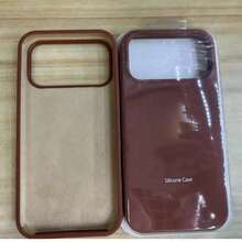 新款奢華防震柔軟米色手機殼，適用於 iPhone 18 17 Pro 17 Air 16 15 Pro 14 Plus 13 12 11 17 Pro Max，防摔絲滑保護殼，耐摔設計，親膚材質 - 火龍果色 - 查看 10