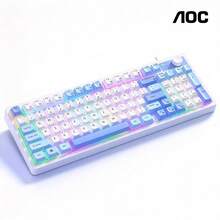 AOC K120 Wired Keyboard, USB Plug And Play, 95-Key Compact Layout With Numeric Keypad, Compatible With Desktop And Laptop For Office And Home Use - View 9