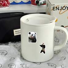 61pcs Funny Giant Panda Daily Life Pattern Stickers, Non-Fading ...
