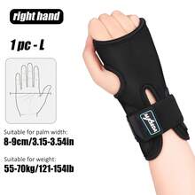 AA MASEDA 1pc Adjustable Wrist Support Brace, Comfortable Wrist Stabilizer, Suitable For Men And Women, Fits Left And Right Wrist - Black - View 13