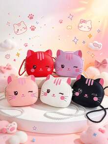 Mini Cartoon Cat Crossbody Bag, A Great Gift For Friends, Suitable For Everyday Outings And Commuting. - Cat Crossbody Bag - View 2