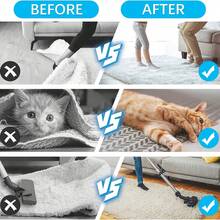 10pcs Reusable Carpet Anti-Slip Pads, Easy To Install Carpet Grippers, Prevent Slipping, Curling And Moving, Durable Floor Fixers, Suitable For Kitchen, Living Room And Bedroom - Multicolor - View 8