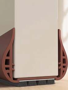 1 Adjustable Door Bottom Silent Sealing Strip With Wool Strap Design, Suitable For Bedroom Doors, Windproof, Dustproof, Soundproof, Suitable For Thicknesses Between 1.377 And 2.1 Inches, PVC Sealing Strip - A - View 11