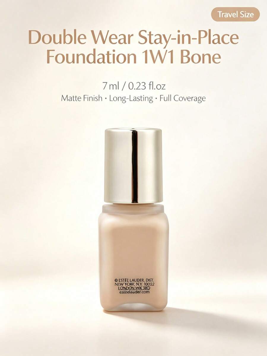 Estée Lauder Estee Lauder - 7ml - Ukuran Travel, Alas Bedak dan Concealer Tahan Lama, Pengontrol Minyak, Hasil Akhir Matte Anti Luntur - 7ml - Ukuran Perjalanan - View 1