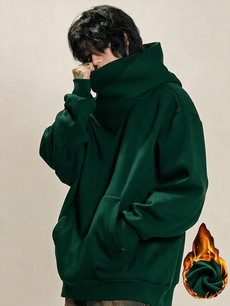 男士休閒時尚獨特高 CP 值輕量柔軟聚酯纖維連帽衛衣 多功能上衣 通勤必備