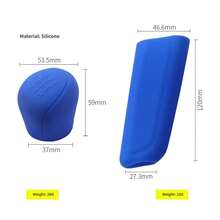 Universal Silicone Gear Shift Boot Car Gear Lever Cover Manual Transmission Shift Knob Sleeve - Shifter Cover & Brake Lever Cover - View 1
