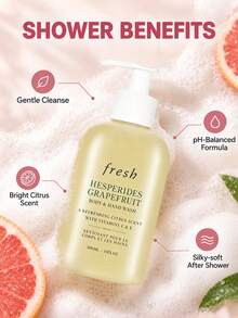 Fresh Hesperides Grapefruit Body Wash & Hand Soap 300ml/10 FL.OZ - GRAPEFRUIT-sCENTED FRESHNESS-300ml - View 3