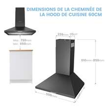 Midea Range Hoods - Black - View 2