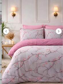 Cozy Duvet Cover Set - Bedroom - Baby Pink - View 2