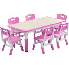Kids Tables & Chairs - Rose Red - View 7