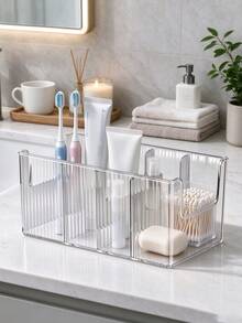 Multifunctional Seasoning Storage Rack, Thickened Kitchen Cabinet Organizer, Desktop Vertical Transparent Storage Box, Refrigerator Storage Box, Refrigerator Organizer - Multicolor - View 3