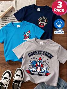 Young Boys T-Shirts - Multicolor - View 1