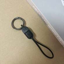 Portable Keychain Charging Cable For Watch, Magnetic Fast Charging Data Cable With Lanyard, Type-C Charging Cable, Stable Connection, Plug And Play - Black - View 8
