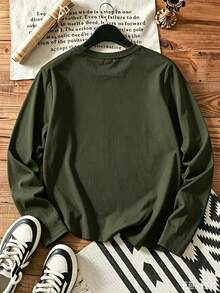 Women T-Shirts - Army Green - View 3